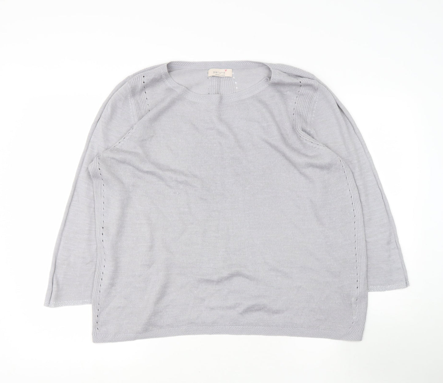 Womens UK Size 16 Marks and Spencer Grey Pullover Jumper