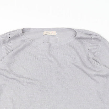 Womens UK Size 16 Marks and Spencer Grey Pullover Jumper