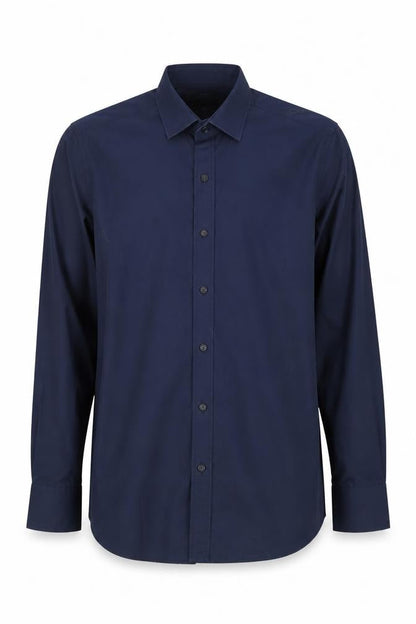 Mens UK Size S Replay Blue  Button-Up Long Sleeve Casual Shirt
