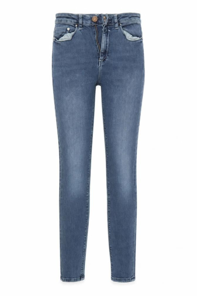 Womens UK Size S ASOS Regular Fit Skinny Blue Jeans