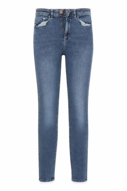 Womens UK Size S ASOS Regular Fit Skinny Blue Jeans