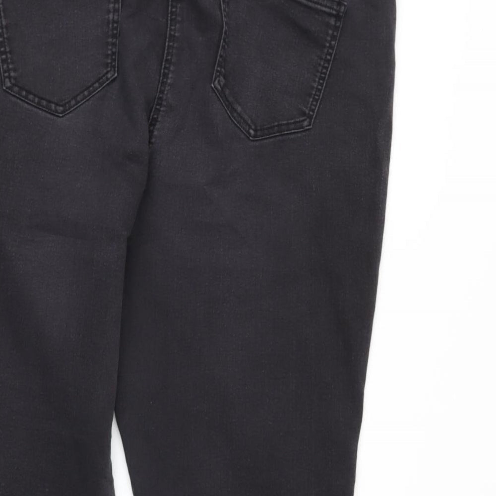 George Womens Beige  Cotton Straight Jeans Size XL L26 in Regular