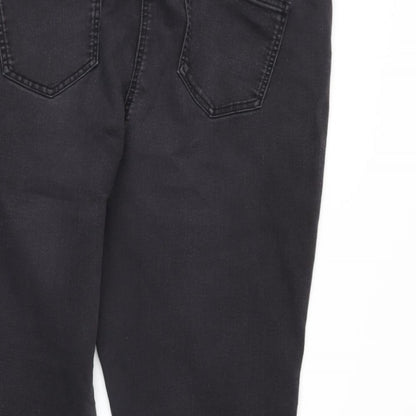 George Womens Beige  Cotton Straight Jeans Size XL L26 in Regular