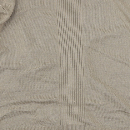 Womens UK Size 18 BHS Beige Cardigan Jumper