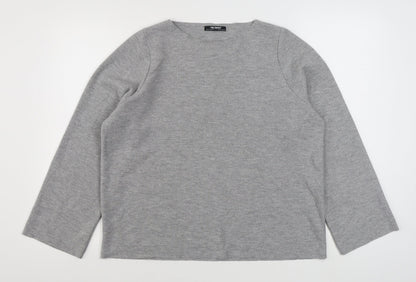 Womens UK Size M Zara Grey Pullover Jumper