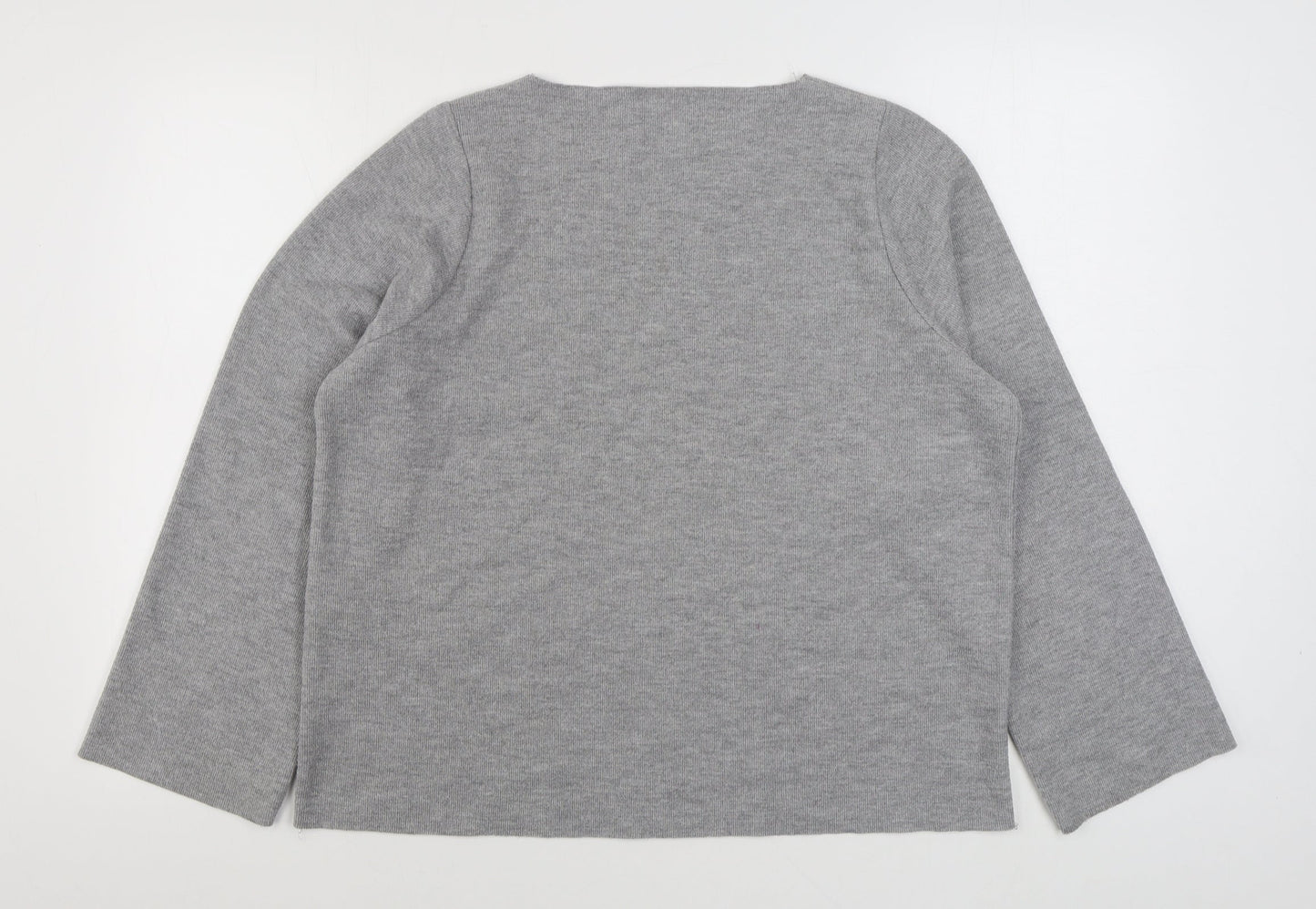 Womens UK Size M Zara Grey Pullover Jumper