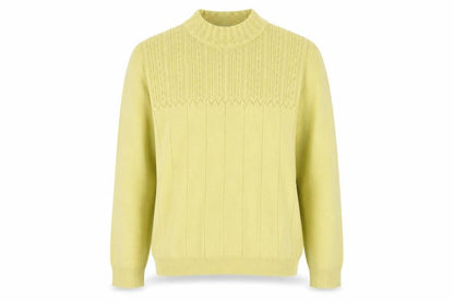Womens UK Size 14 Preworn Yellow Pullover Jumper