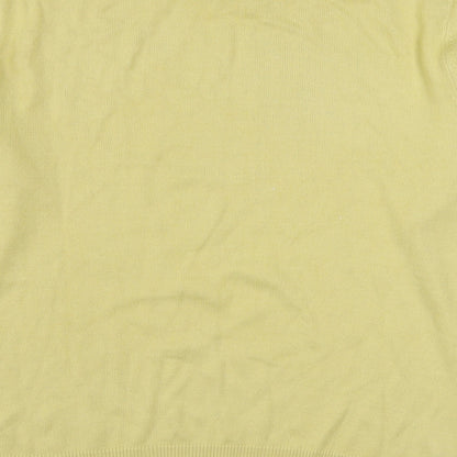Womens UK Size 14 Preworn Yellow Pullover Jumper