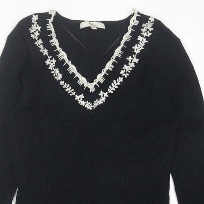 Womens UK Size S Klass Black Pullover Jumper