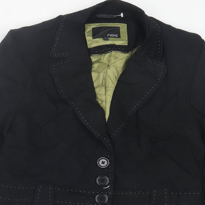Womens UK Size 8 NEXT Black Jacket
