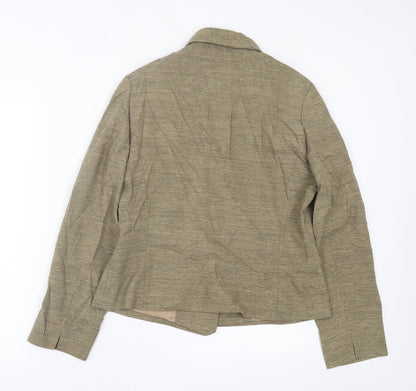 Womens UK Size 12 Wallis Green Jacket