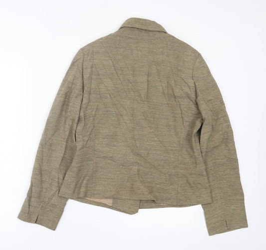 Womens UK Size 12 Wallis Green Jacket