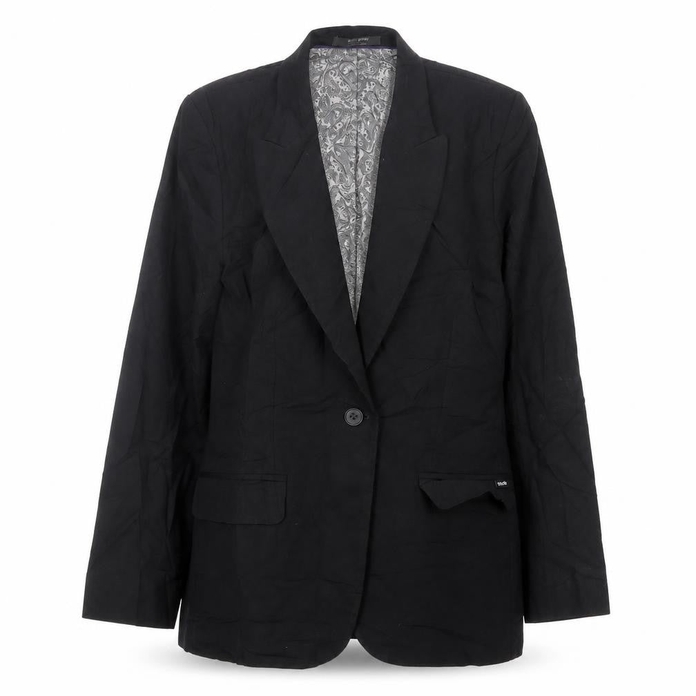 Womens UK Size 10 Simon Jersey Black Jacket