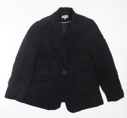 Womens UK Size 8 Marks and Spencer Black Jacket