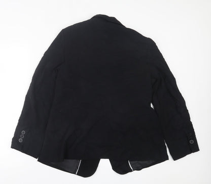 Womens UK Size 8 Marks and Spencer Black Jacket
