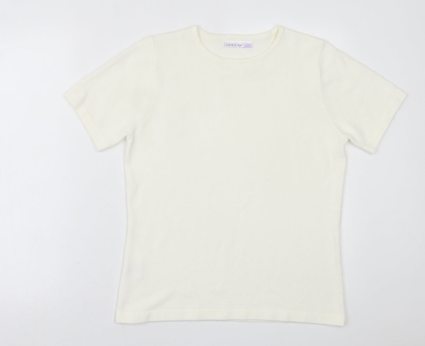 Womens UK Size 12 JDV Ivory Pullover Jumper