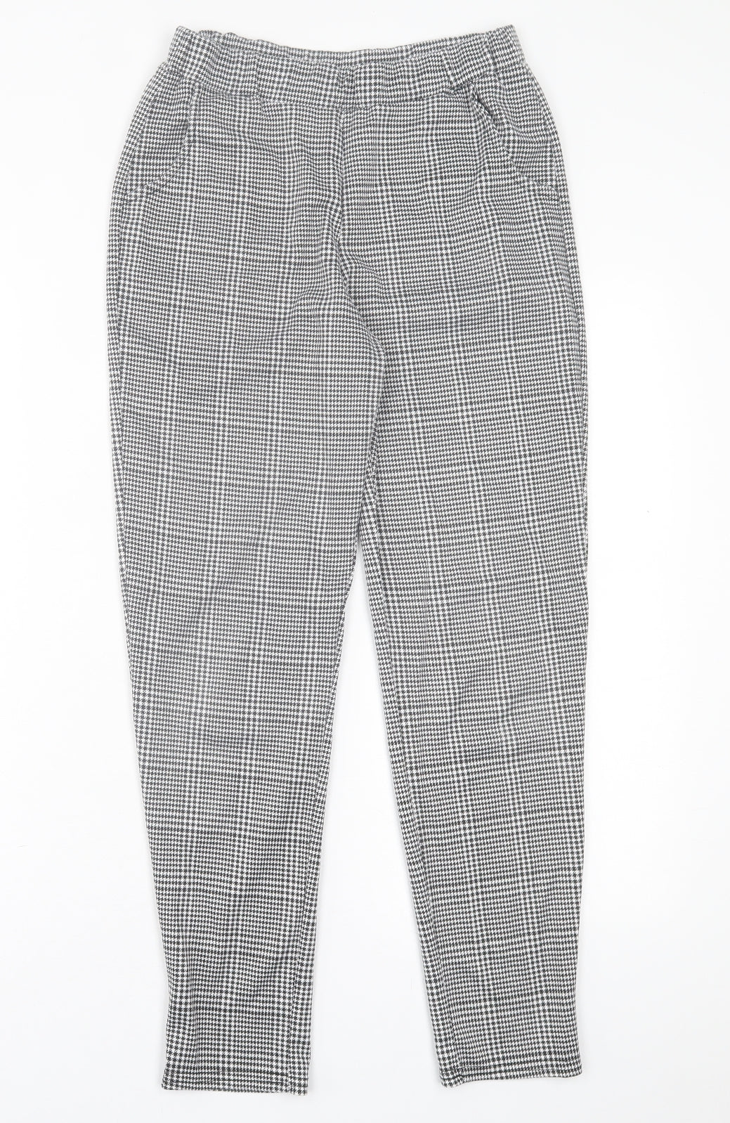 Womens UK Size 10 In the Style Regular Fit  Black Trousers