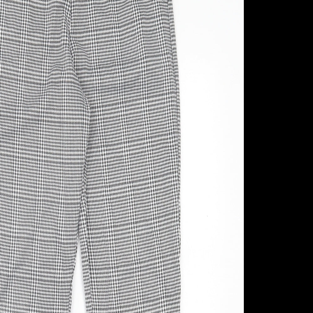 Womens UK Size 10 In the Style Regular Fit  Black Trousers