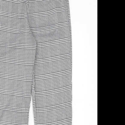 Womens UK Size 10 In the Style Regular Fit  Black Trousers