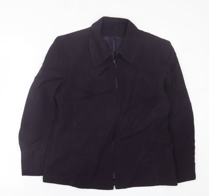 Womens UK Size 12 Preworn Purple Jacket