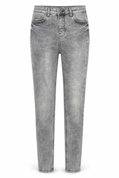 Womens UK Size 8 Denim & Co. Regular Fit Skinny Grey Jeans