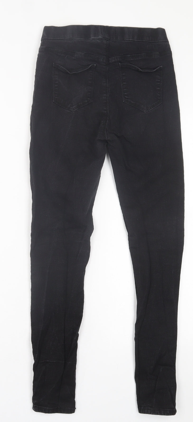 365 denim Womens Black  Cotton Jegging Trousers Size 10 L26 in Regular