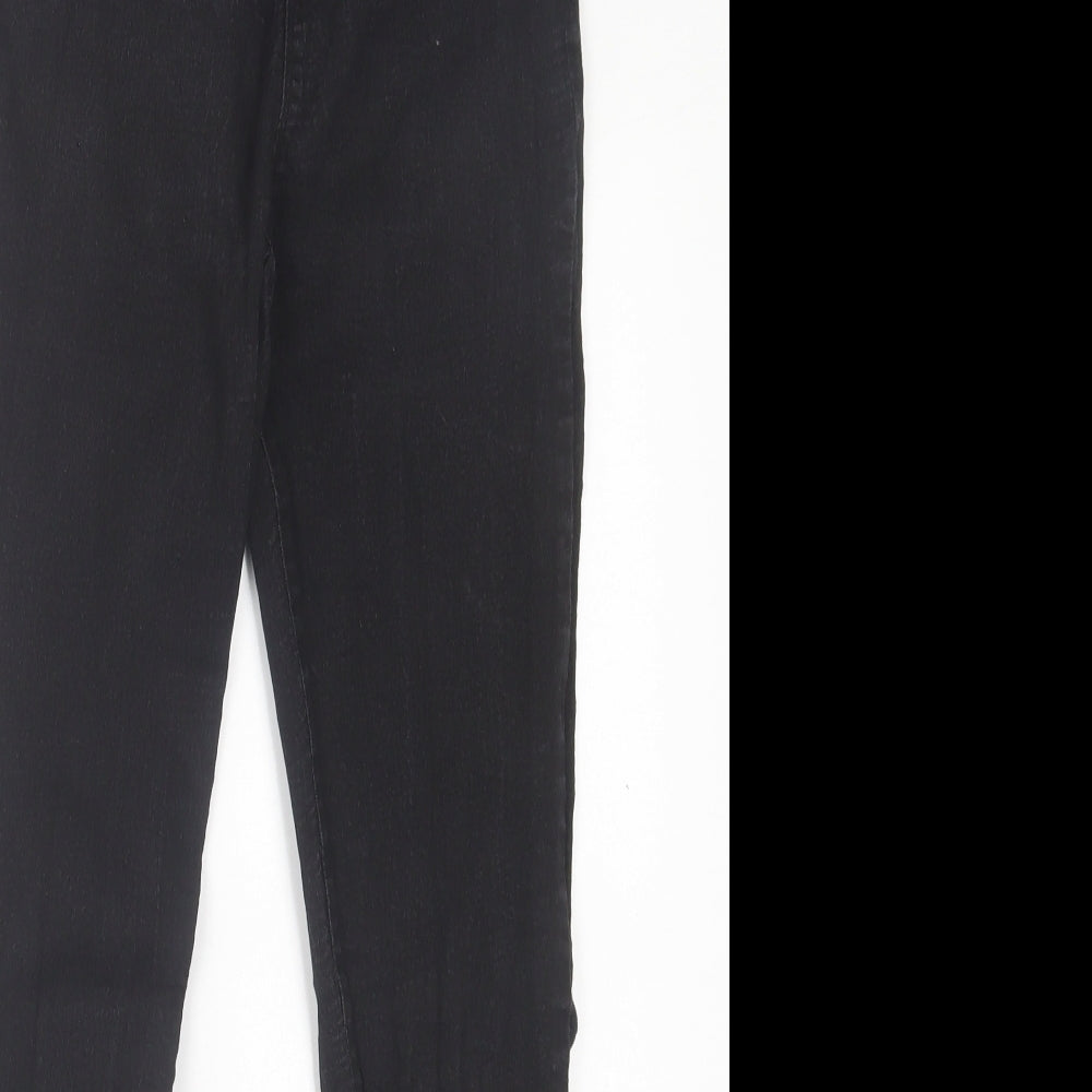 365 denim Womens Black  Cotton Jegging Trousers Size 10 L26 in Regular