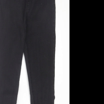 365 denim Womens Black  Cotton Jegging Trousers Size 10 L26 in Regular