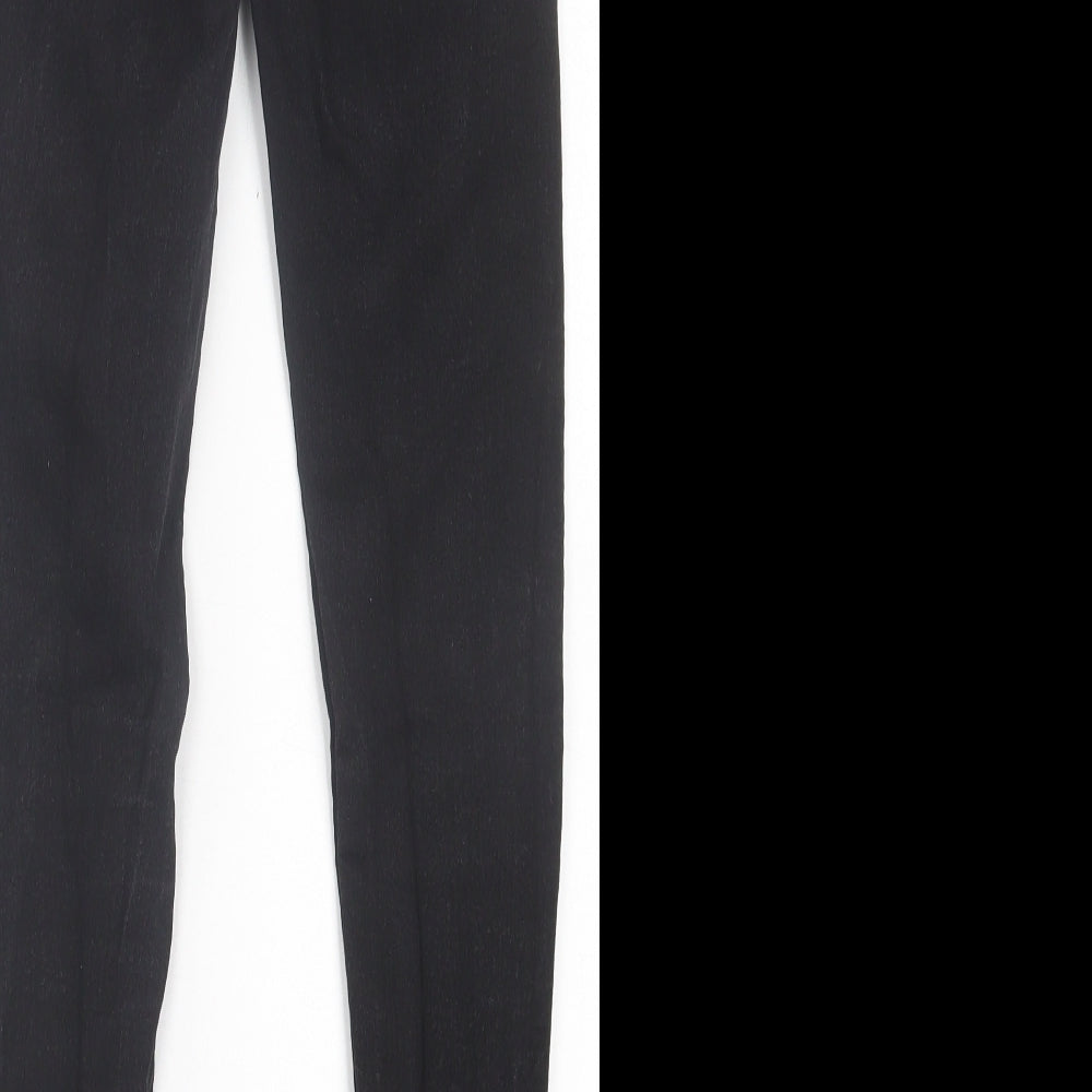 365 denim Womens Black  Cotton Jegging Trousers Size 10 L26 in Regular