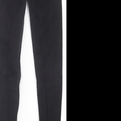 365 denim Womens Black  Cotton Jegging Trousers Size 10 L26 in Regular