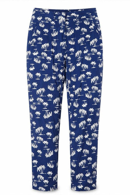 Womens UK Size 12 label Be Regular Fit  Blue Trousers