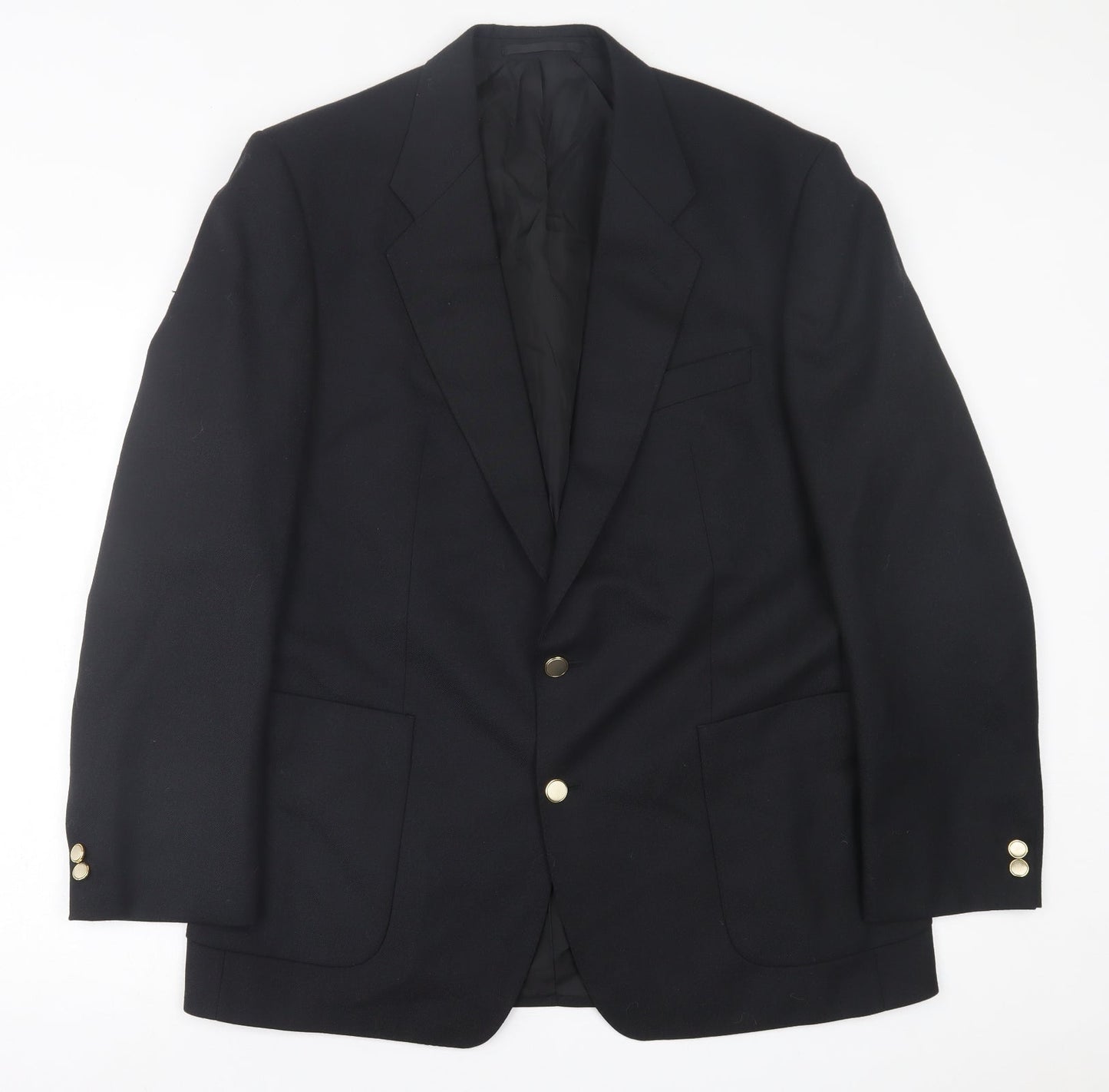 Mens UK Size 42 Marks and Spencer Regular Black Suit Jacket