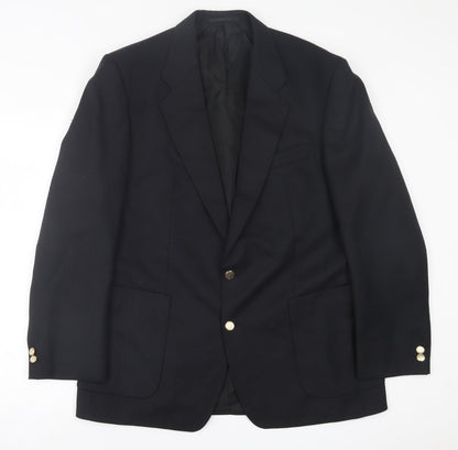 Mens UK Size 42 Marks and Spencer Regular Black Suit Jacket