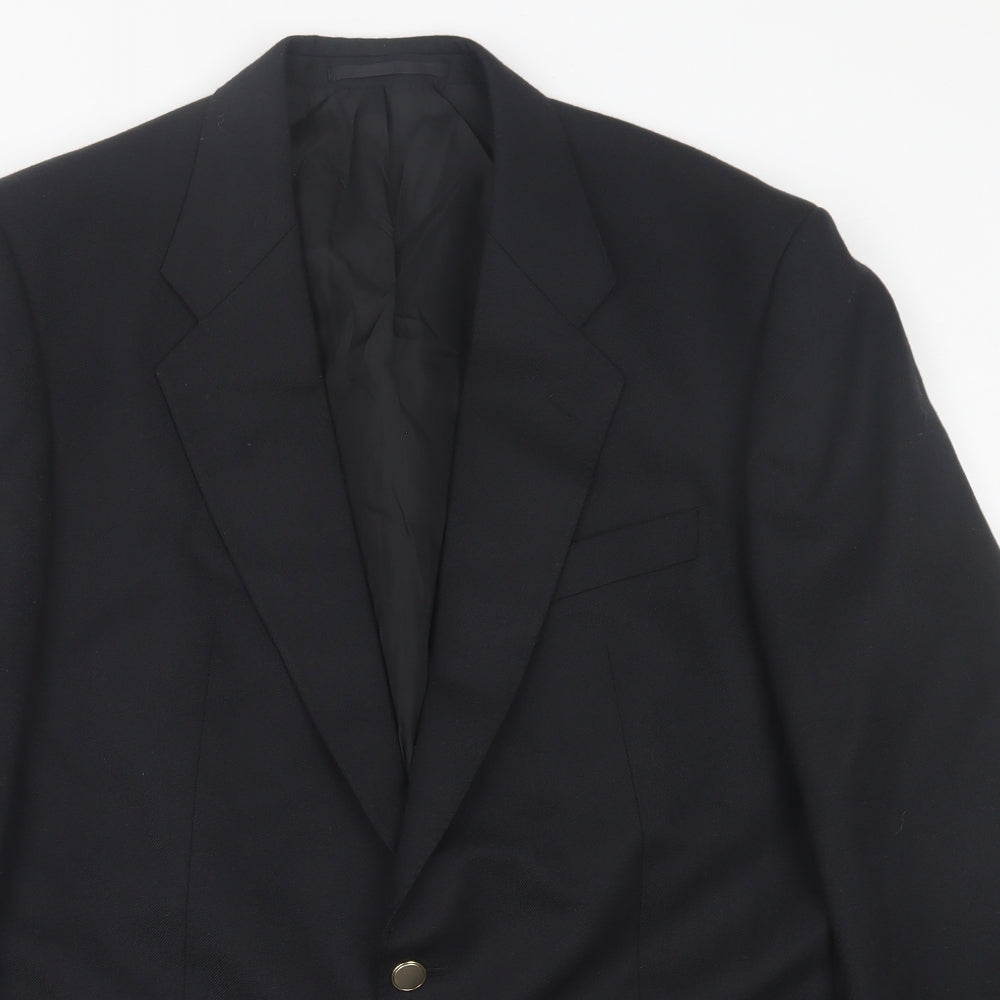 Mens UK Size 42 Marks and Spencer Regular Black Suit Jacket