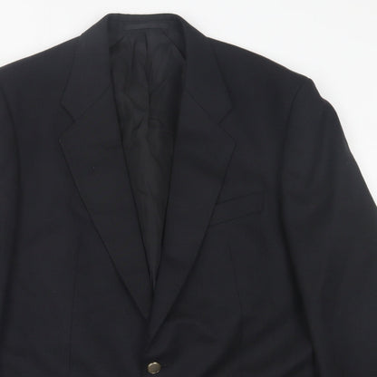 Mens UK Size 42 Marks and Spencer Regular Black Suit Jacket