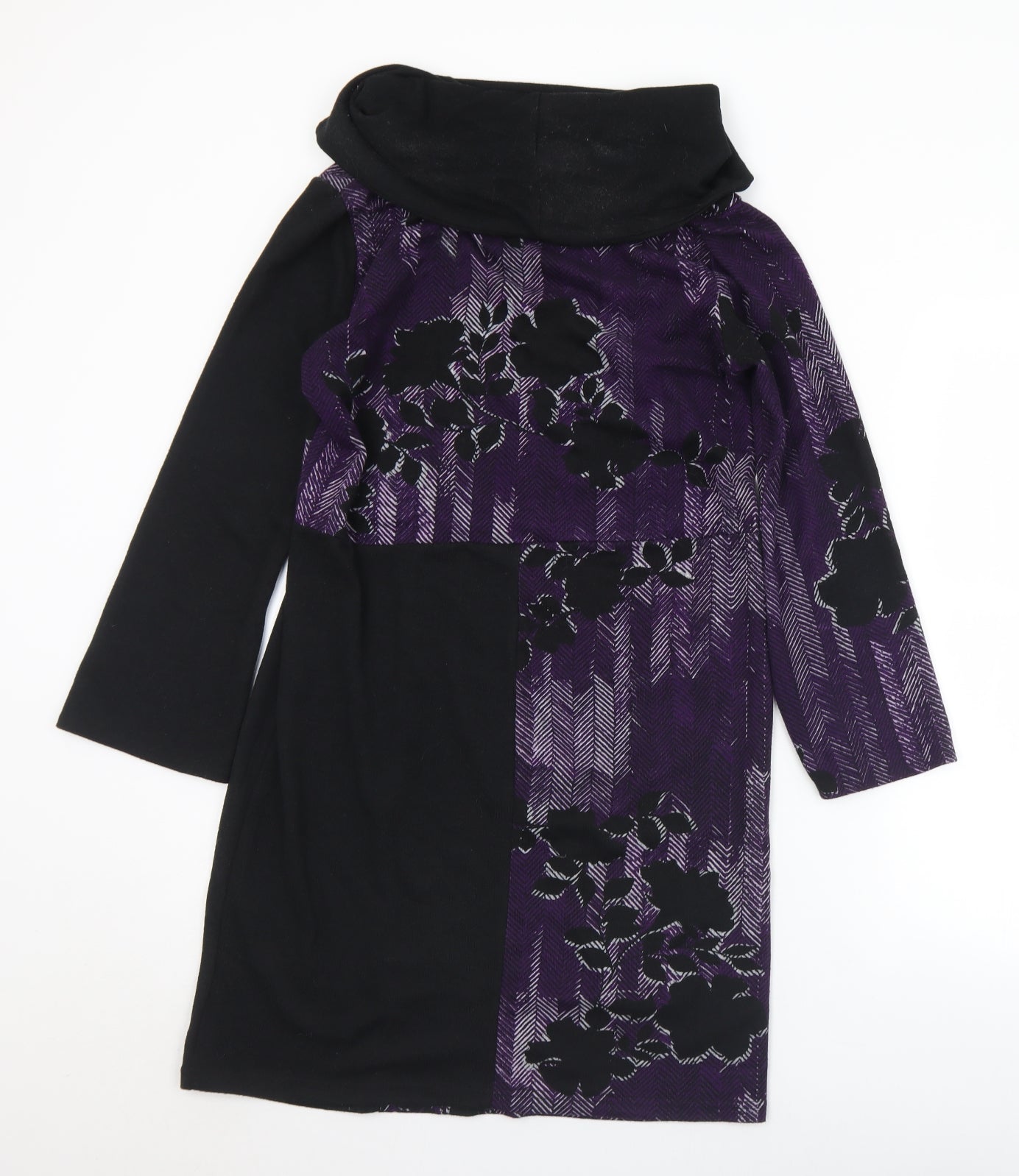 Womens UK Size S Klass Purple Tunic Jumper