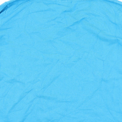 Womens UK Size L BM Blue Pullover Jumper