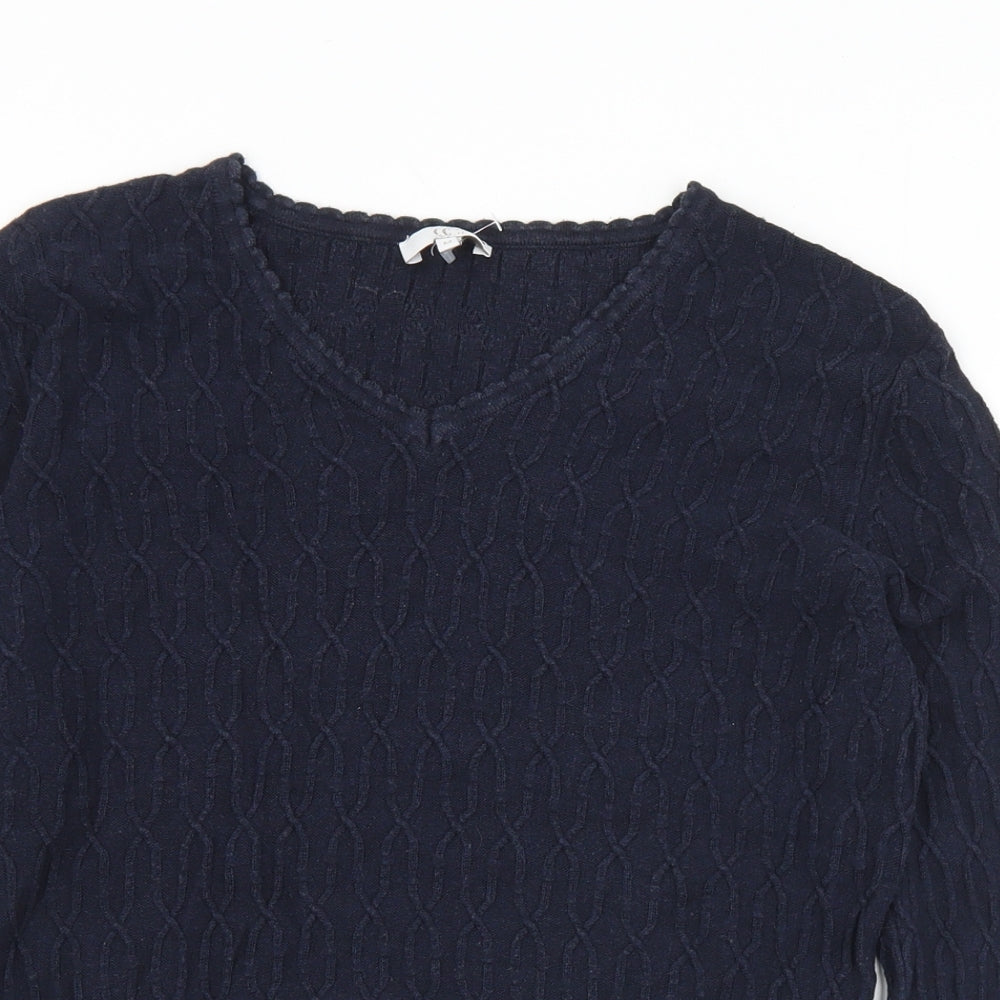 Womens UK Size M CC Black Pullover Jumper