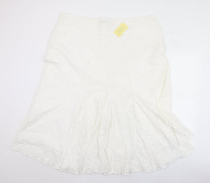 Womens UK Size 44 Agenda Flare Lace Skirt