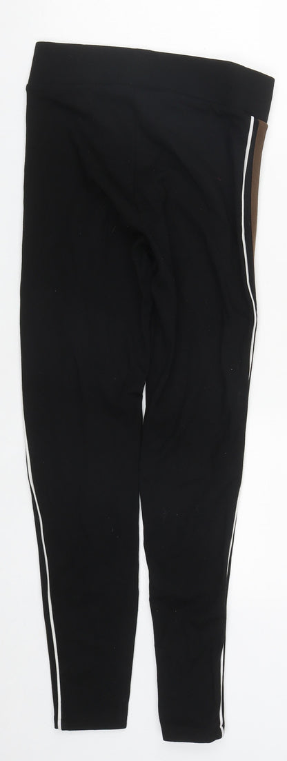 Womens UK Size 8 Marks and Spencer  Jogger Black Leggings