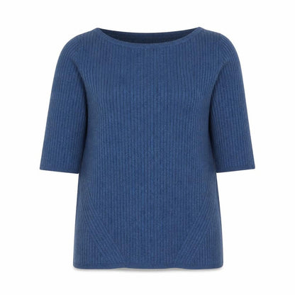 Womens UK Size 16 Marks and Spencer Blue Pullover Jumper