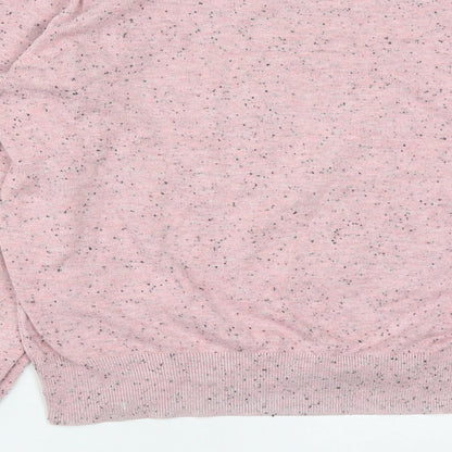 Womens UK Size M H&M Pink Pullover Jumper
