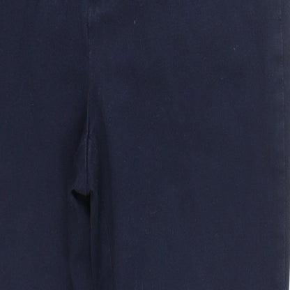 Gap Womens Blue  Cotton Skinny Jeans Size 30 in L25 in Regular Zip