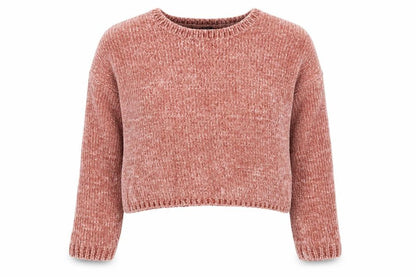 Womens UK Size S Stradivarius Pink Pullover Jumper