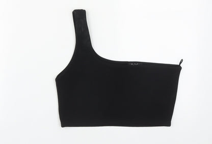 Womens UK Size 12 I-X London Black Basic Tank