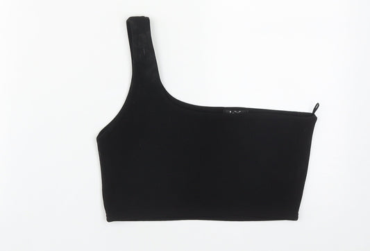 Womens UK Size 12 I-X London Black Basic Tank