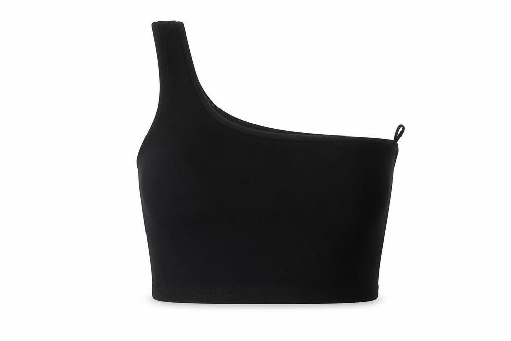 Womens UK Size 12 I-X London Black Basic Tank