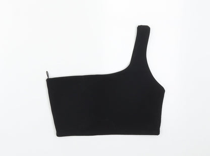 Womens UK Size 12 I-X London Black Basic Tank
