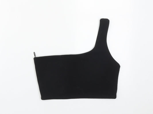Womens UK Size 12 I-X London Black Basic Tank