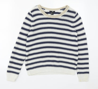 Womens UK Size XS H&M Multicoloured Pullover Jumper